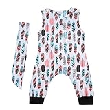 GRALARA 女の子　赤ちゃん　　コットン　スリング　ロンパー　イチゴ　ジャンプスーツ　ノースリーブ　　カジュアル　サイズ調整可能