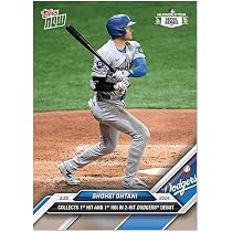 Amazon.co.jp: Topps now OS-23 大谷翔平 ドジャース 入団会見記念