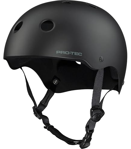 Amazon | Pro-Tec クラシック マットグレー [XL] ヘルメット | Pro Tec