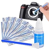 Visionkids カメラクリーニング用品 12個APS-Cセンサースワブ+15mlクリーナーセット お手入れ 掃除用品 レンズクリーナー 一眼レフ用 RA113