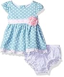 Sweet Heart Rose DRESS ベビー・ガールズ カラー: ブルー