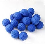 leegor 20pcs Bulletボールラウンド互換for Nerf Rival Apollo子おもちゃソフトPUペレット Diameter: 2.1 (±0.1cm) レッド Leegor-30