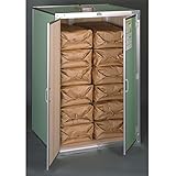 川辺製作所　除湿換気ファン付き　総桐米保管庫　F-06　『日本製　自作可能　防湿　防カビ　屋外用（防水仕様ではありません）』