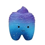 Squeeze Toy、10 cm KawaiiジャンボGalaxy歯squishiseクリーム香りつきSlow Rising Squishiesチャーム、子供おもちゃ、Lovely Galaxyおも