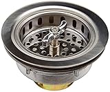 Keeney 1433SS Sink Strainer with Turn 2 Seal Basket, Stainless Steel [並行輸入品]