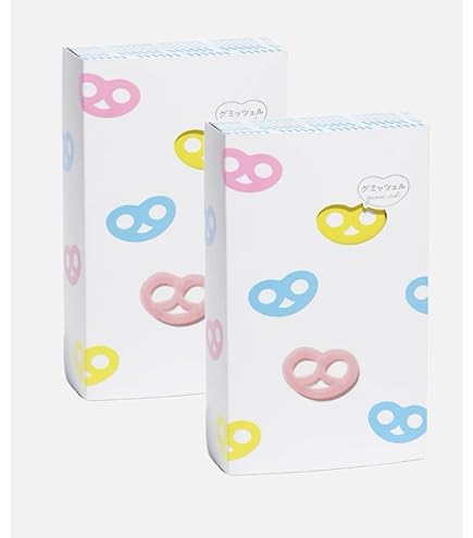 Amazon | 韓国 ハート グミッツェル 1BOX (20個入り) YouTube ASMR