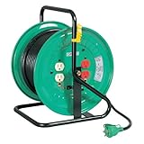 日動工業 トランスリール 単相100V→単相115V・単相125V 昇圧専用 単巻 連続定格 30m 安全ブレーカー付 20A TRU-320