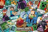 エンスカイ(ENSKY) MINECRAFT マインクラフト Emblem Collection 26×38cm ジグソーパズル 300ピース JIGSAW PUZZLE 300-1791 6才以上
