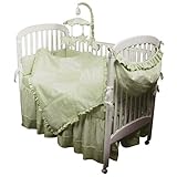 Hoohobbers 4-Piece Crib Bedding, Celery Sherbert by Hoohobbers