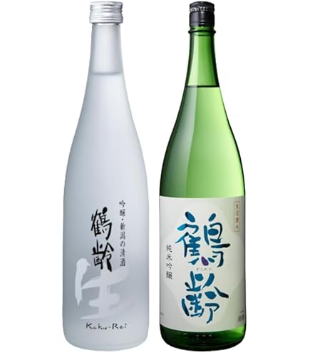 Amazon.co.jp: 青木酒造 鶴齢 純米大吟醸 1800ml : 食品・飲料・お酒