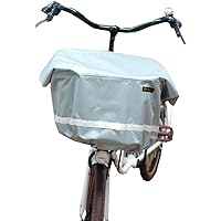 Sorayu リボン付きフロント用バスケットカバー（自転車用前カゴカバー)