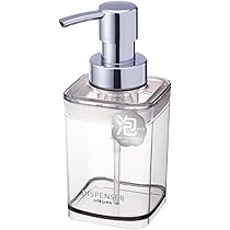 ソープディスペンサー　アサ Amazon｜アスベル ディスペンサー泡タイプ AN300 クリアグレー 5227