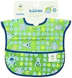 Bumkins Disney Baby Waterproof Super Bib, Monsters Green, 6-24 Months by Bumkins [並行輸入品]