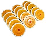 LAPHSODA（ラフソーダ） 交換用 フェルトバフ グラインダー 研磨 外径 100mm ディスク ( 8. 細目 15枚 )
