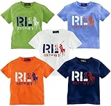 Ralph Lauren(ラルフローレン) RLビッグポニープリント半袖Tシャツ Navy 9M [並行輸入品] [Baby Product]