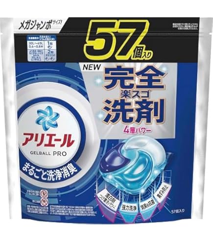 Amazon.co.jp: アリエールジェルボールプロ つめかえハイパージャンボ