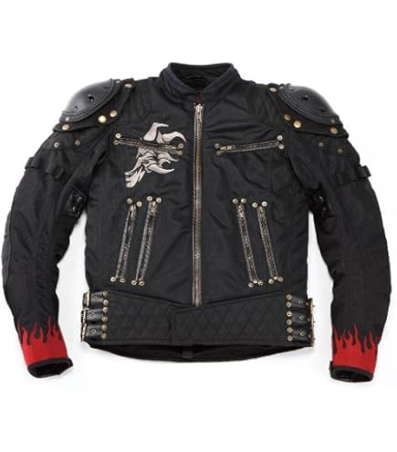 Amazon.co.jp: 弐黒堂 バイク用ジャケット ハードライドミッドナイト