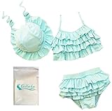 Gellwhu SWIMWEAR ベビー・ガールズ US サイズ: X-Large カラー: ブルー