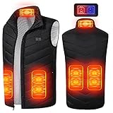 電熱ベスト usb加熱 バッテリー給電 電熱ジャケット 前後独立温度設定可能 日本製のマイクロカーボンファイバーヒーター内蔵 温度3段階調整
