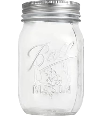 Amazon.co.jp: Ball 瓶（メイソンジャー）16oz／グリーン6個セット