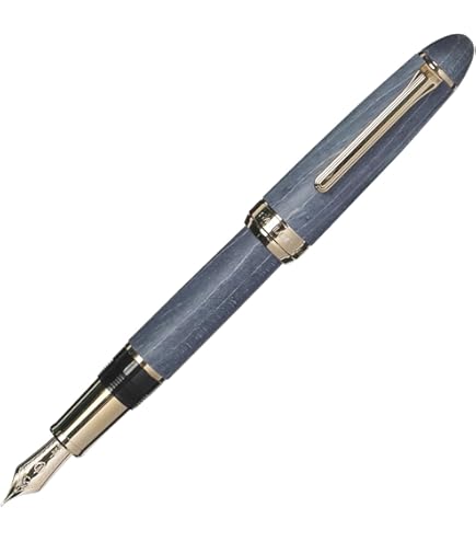 Amazon | アウロラ 万年筆 M 中字 オプティマ 996-BM ブルーGT 吸入式