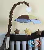 GEENNY Musical Mobile For Boutique Airplane Aviator 13 PCS Crib Bedding Set by GEENNY (English Manua