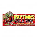 ラットフィンク バンパー ステッカー（Wild Ride）車 バイク アメリカ雑貨