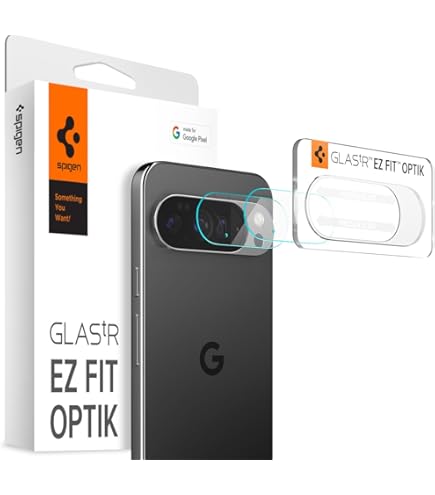 Amazon | Spigen Glas tR EZ Fit Optik Pro Pixel 8 Pro 用 カメラ