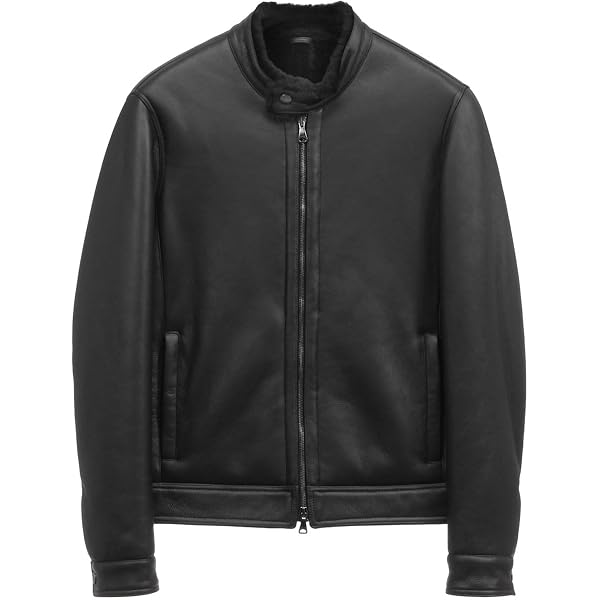 美品 EMMETI JURI X ラムスキン フリース ライダースジャケット EMMETI JURI X ラムスキン フリース ライダースジャケット 48 - メルカリ