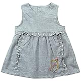 《秋冬春対応》(日本製) Pample Mousse(パンプルムース) 布帛ワンピース 95cm/GY NO.DP-73101