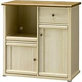 ミルフィー キッチンカウンター 80 MLC-8080KC アイボリー 790x445x815mm MLC-8080KC