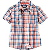 OSHKOSH(オシュコシュ) プラッドボタンフロントシャツ プラッド トップス半袖シャツ 2歳【並行輸入】