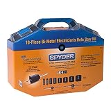 Spyder 600805 Bi-Metal Rapid Core Eject Electricians Hole Saw Kit, 10-Piece by Spyder