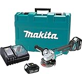 Makita XAG03M 18V LXT Lithium-Ion Brushless Cordless Cut-Off/Angle Grinder Kit, 4 1/2-Inch [並行輸入品]