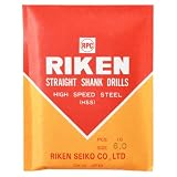 理研製鋼 RPC 鉄工ドリル袋入10本組 6.0mm (金属・金工)