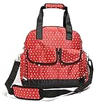 [アドマン] arrdman マザーズバッグ ママバッグ　ショルダーバッグ リュック 大容量 ご出産祝い 高機能 多機 (レッド) [並行輸入品]