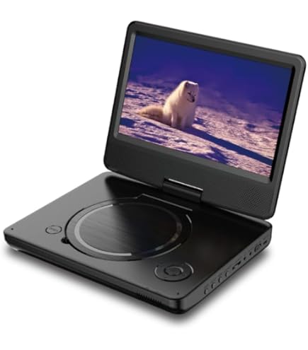 BLUEDOT　ポータブルDVDプレーヤー　BDP-1030K Amazon | BLUEDOT 【BLUEDOTポータブルDVDプレーヤー】 10インチ回転式