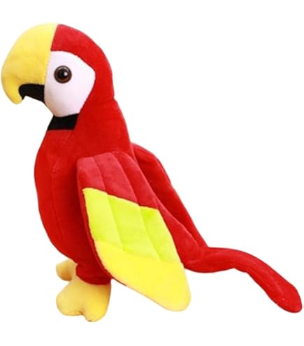 Amazon.co.jp: chengcheng しゃべる ぬいぐるみ 鳥 オウム 動き