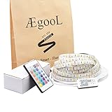 AEGOOL LEDテープ RGBW(昼光色) 防水 5M 300連 Alexa IFTTT Google Homeに対応 SMD5050 24キーリモコン付属