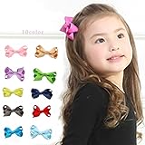 ヘアクリップ 　ベビーヘアクリップ　ヘアアクセサリー カラフル10点セット ヘアピン　前髪クリップ　髪留め　髪飾り　 可愛い　キュート 王冠　リボン　ベビー 　お宮参り　誕生日飾り　プレゼント　お祝い