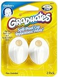 Gerber Graduates Spill-Proof Cup Replacement Valves by Gerber [並行輸入品]