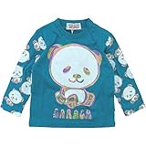 【H27秋冬物】 GARACH(ギャラッチ) 天竺カラフルパンダPt長袖Tシャツ 80cm/BU NO.AH-531404