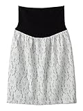 Angeliebe エンジェリーベ マタニティ 産前 産後 対応 接結 レース タイト スカート 妊婦服 通勤 S ～ M グレー
