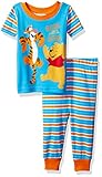 Disney Baby Boys ' Winnie the Pooh 2ピースコットンパジャマセット