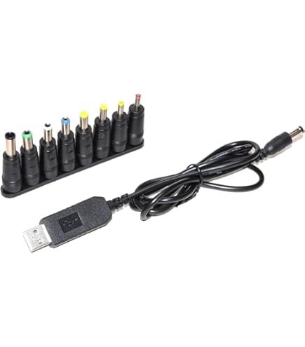 Amazon.co.jp: グランディオス 【 USB - DC 】 9V 昇圧ケーブル 変換