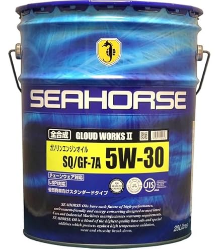 SEAHORSE DL-1 5W-30 エンジンオイル Amazon | SEAHORSE 0017920 グラウドユーロ 5W-30 全合成