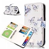 Zeebox Galaxy S5 手帳型 ケース スタンド機能 カード収納ホルダー 衝撃吸収 Samsung Galaxy S5 対応 高品質 保護カバー 生涯補償付き (ブルー #2)