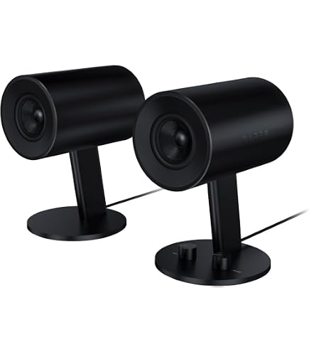 Razer Nommo Chroma ゲーミングスピーカー 美品 Amazon.co.jp: Razer Nommo フルレンジ 2.0ch ゲーミングスピーカー