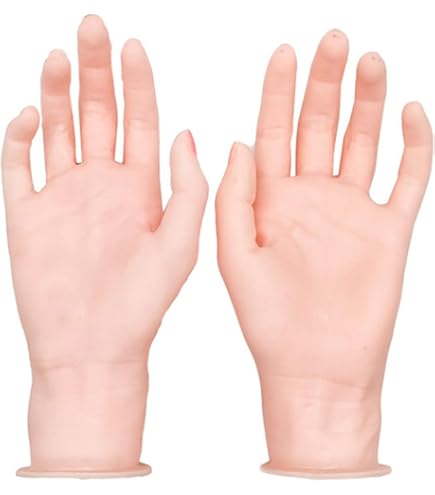 Amazon.co.jp: ネイル 練習用ハンドマネキン トレーニングハンド 固定