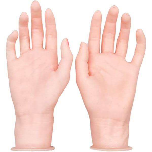 Amazon | トレーニングハンド ネイル用 ネイルハンド 右手 検定